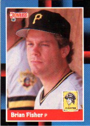 1988 Donruss Baseball Cards    415     Brian Fisher